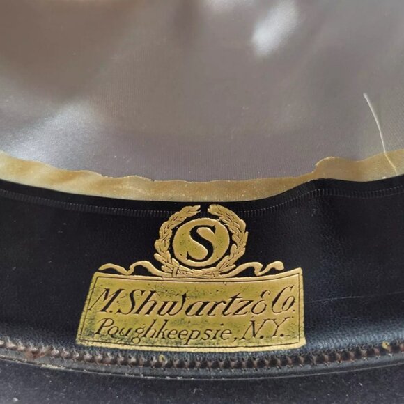 Royal De Luxe Stetson Men's Black Bowler Hat Size (7) Vintage - Picture 6 of 8